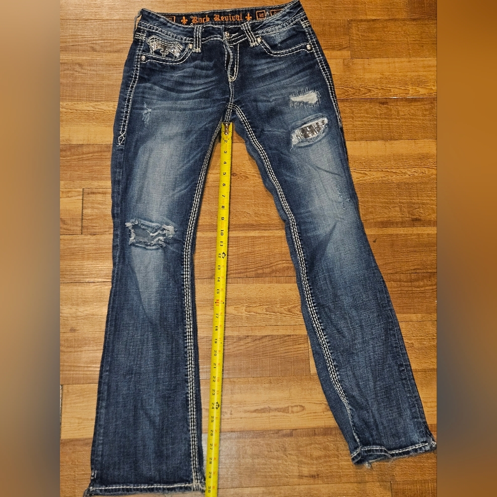 Rock Revival Women's Alanis Boot Jeans Size 30